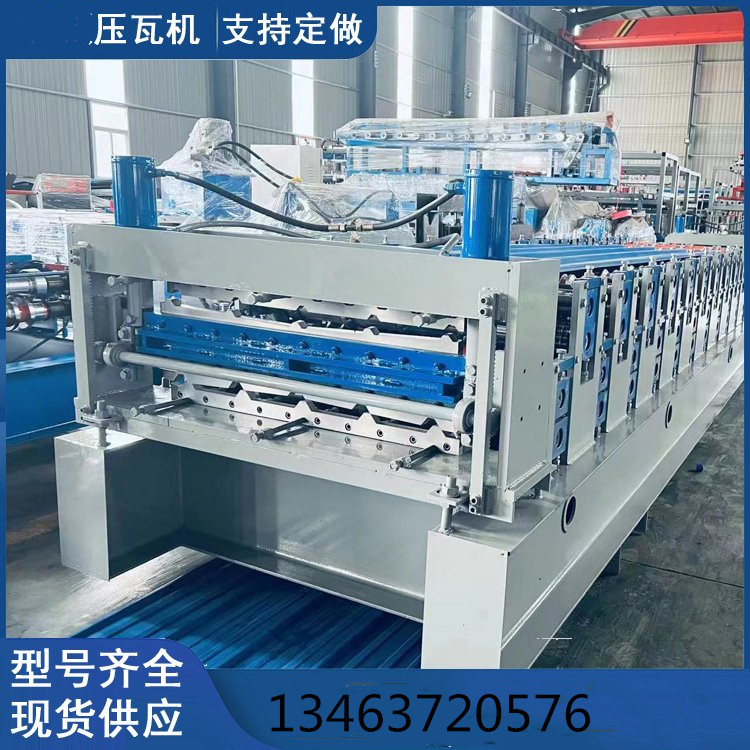 860\/920雙層壓瓦機(jī)全自動彩鋼瓦機(jī)止水鋼板機(jī)鋼結(jié)構(gòu)C型鋼機(jī)