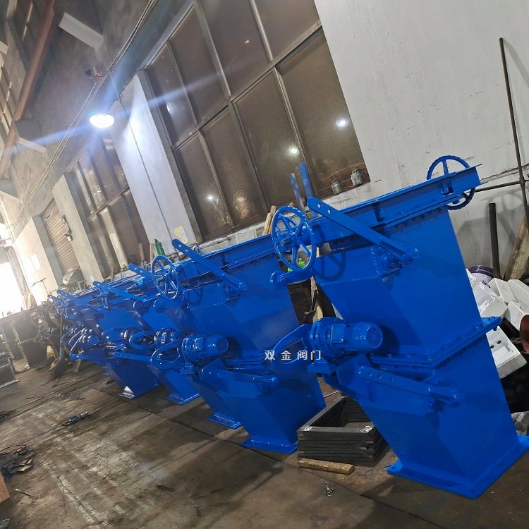 電動(dòng)雙層重錘翻板卸灰閥不銹鋼翻版鎖氣閥否雙金料倉(cāng)是100