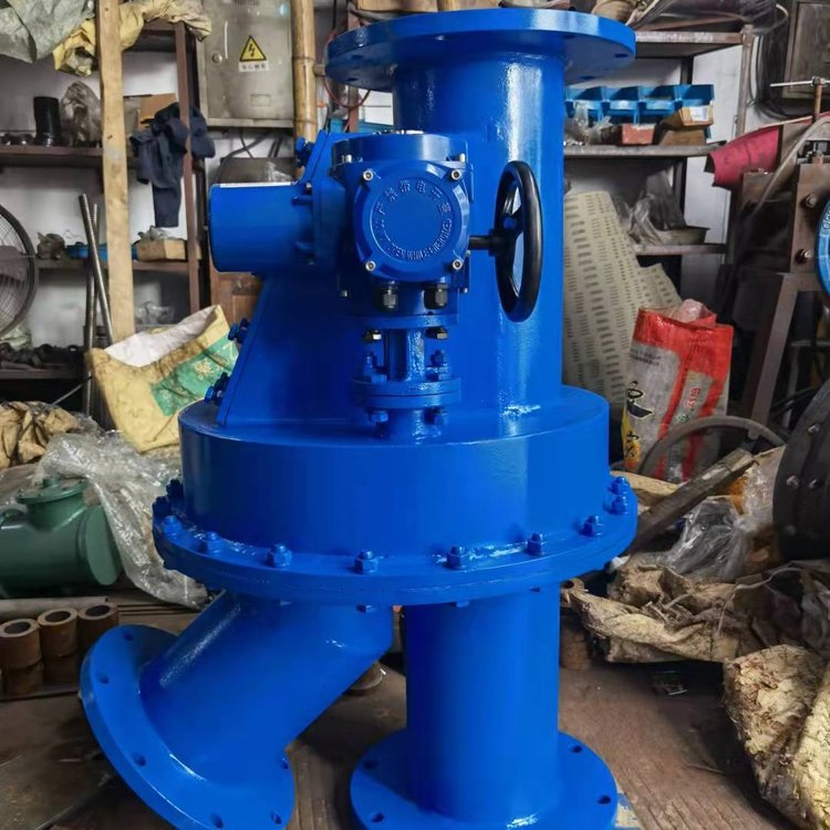 SK-DN200電動(dòng)兩路分料閥粉料顆粒輸送閥甌北雙金閥門專業(yè)定制