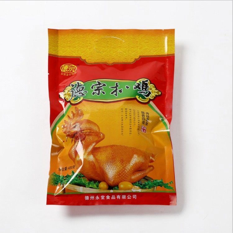正宗400g一箱裝20只真空包裝德州產五香脫骨扒雞