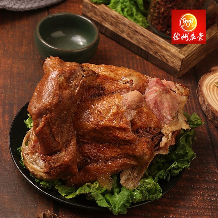 正宗德州扒雞扒雞2只禮盒裝山東德州永堂食品廠家直銷