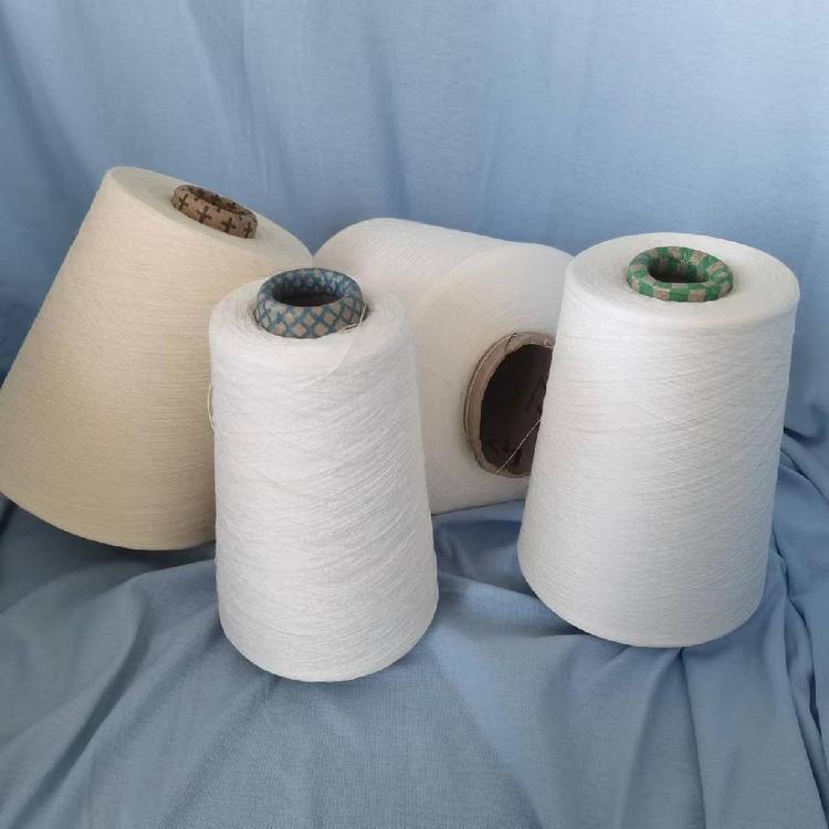 澤宇紡織博拉天絲70\/亞麻30紗線賽緊紡16s21s32s針織機織用紗