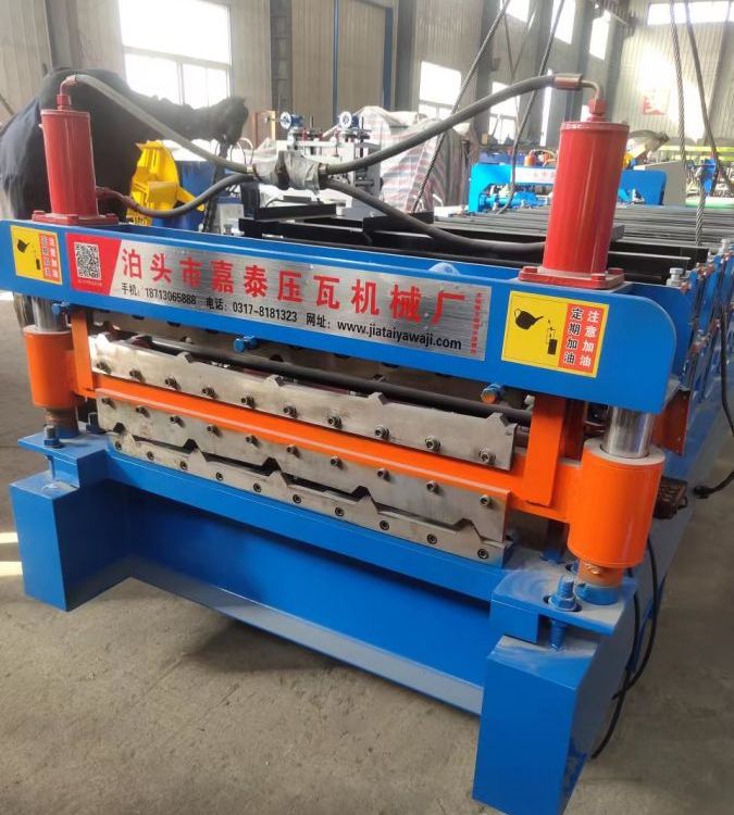 850\/900雙層壓瓦機(jī)彩鋼瓦設(shè)備彩鋼成型機(jī)器出板快