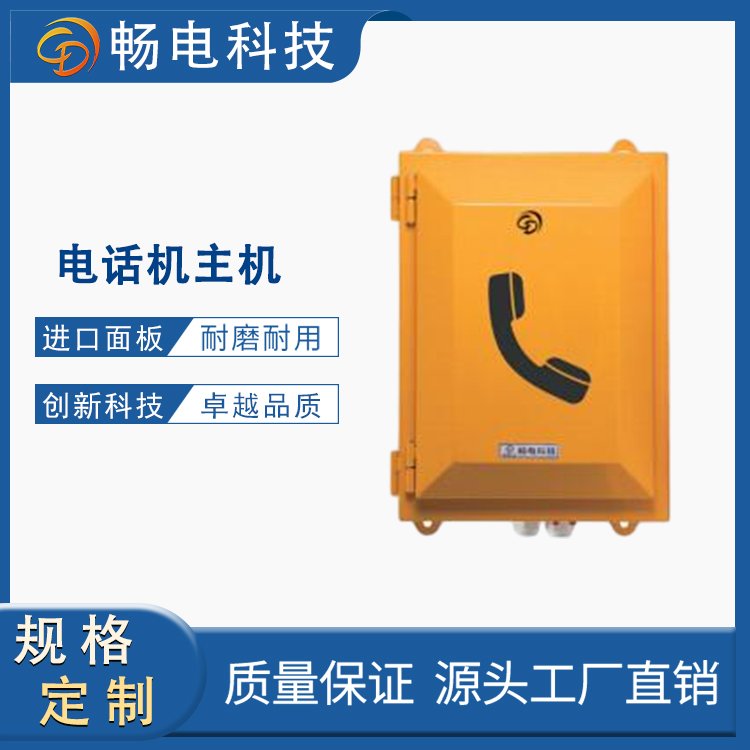 廣電通信公共廣播IP67防水防塵電話主機(jī)8Ω5W內(nèi)置喇叭室外工業(yè)用