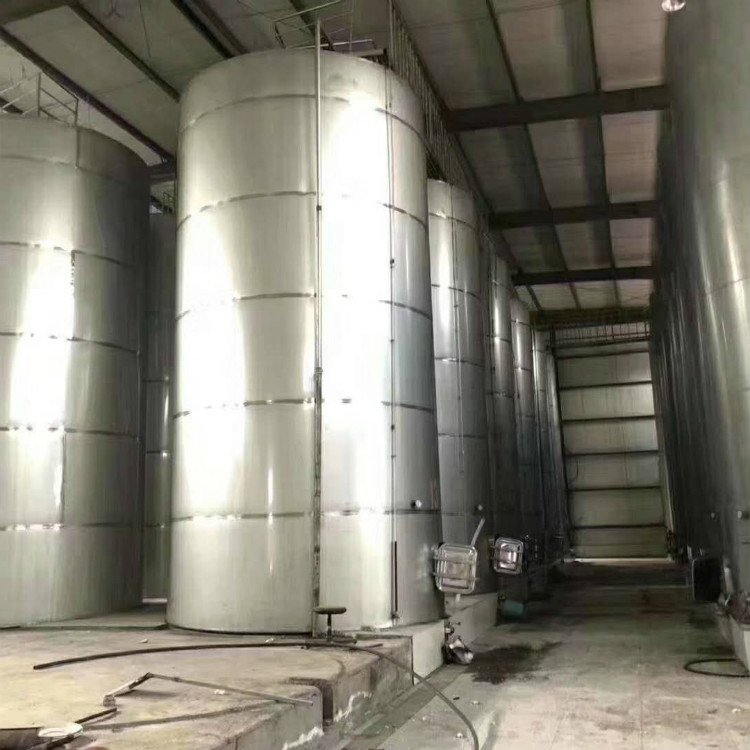 50立方不銹鋼液體二手儲罐食品儲存罐內徑尺寸1700mm