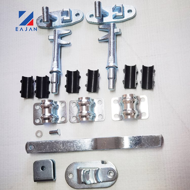 好運(yùn)道廂式貨車后門鎖具集裝箱車廂尾門4分鍍鋅門鎖295265