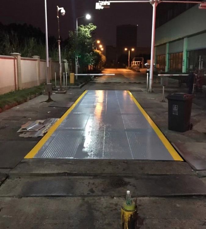 雅齊1*200T地磅汽車衡地上衡數(shù)顯定制臺面24米