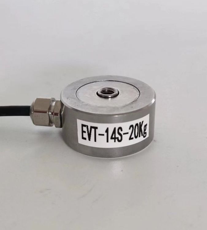 力傳感器小微型荷重傳感器小尺寸圓形LOADCELLEVT-14S-10Kg