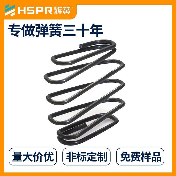 琴鋼絲雙頭扁簧302化工機(jī)械扁型彈簧多種尺寸可選非標(biāo)定制