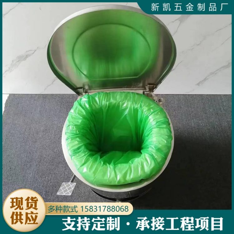 便攜坐便器不銹鋼打包器戶外公廁用打包馬桶腳踏集便免水防臭