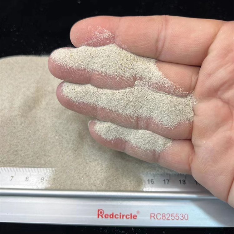 啤酒瓶醫(yī)藥瓶用石英砂【K03】榮順精致4mm生產(chǎn)能力強大配送
