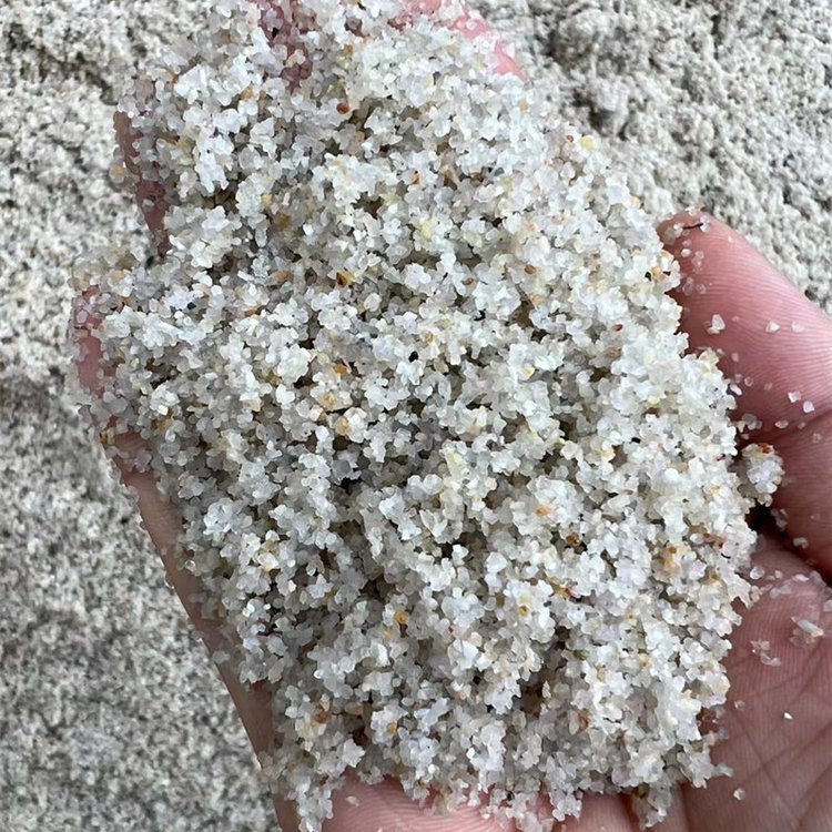 脫硫塔石英砂濾料處理【W(wǎng)01】黃白2mm不含泥粉塵含量少