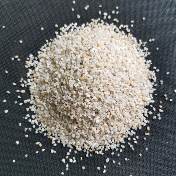 均值天然石英砂濾料【K02】二級(jí)2mm莫式硬度大反復(fù)用