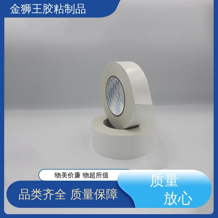 金獅王膠粘制品高粘油性棉紙雙面膠環(huán)境適應(yīng)性強多樣化的應(yīng)用領(lǐng)域