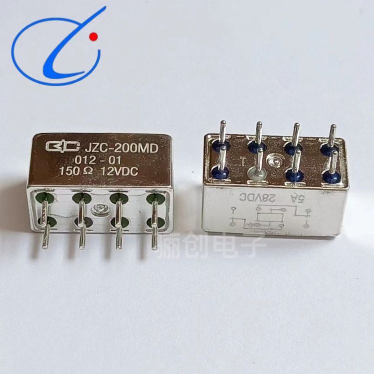 群英繼電器GJRW-12M\/027D-4024D\/4七專鐵殼圓形