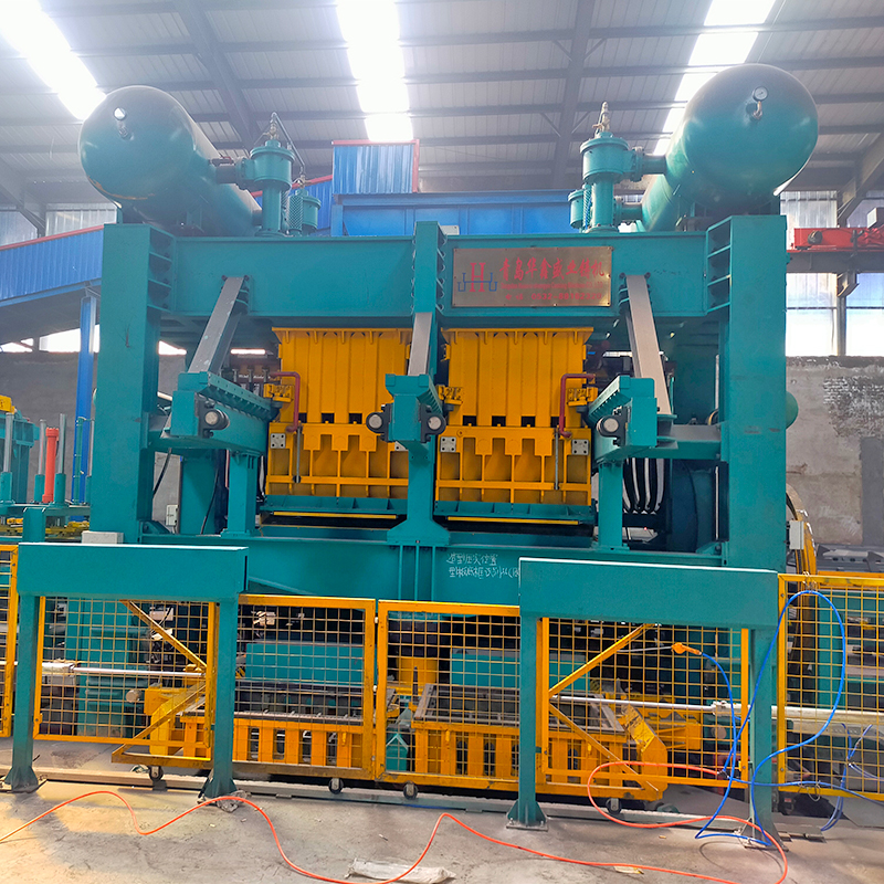 全自動(dòng)電機(jī)殼鑄造生產(chǎn)線電機(jī)鑄件鑄造設(shè)備雙主機(jī)靜壓造型線