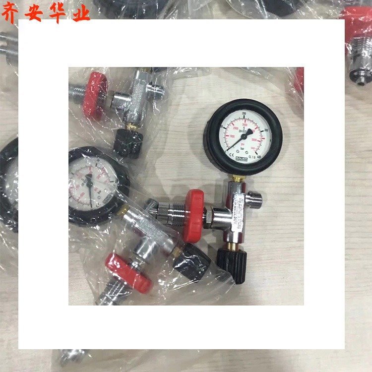 德國寶華JIIE\/W高壓空氣壓縮機(jī)充氣閥071344帶表消防呼吸器充氣泵