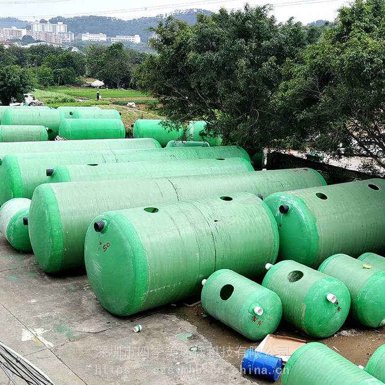 成品玻璃鋼化糞池2小時送貨上門施工快速化糞池廠家供應