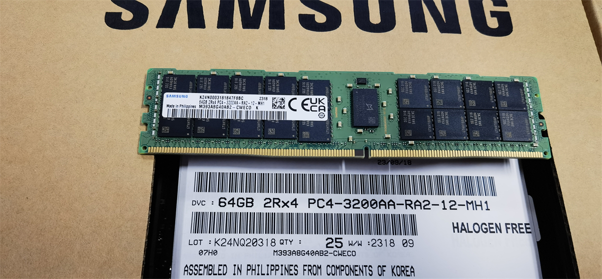 三星samsung64G2Rx43200RDIMM原裝存儲(chǔ)服務(wù)器內(nèi)存條