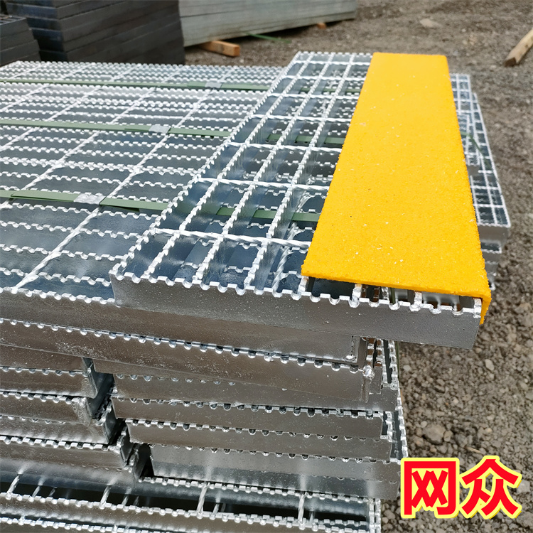 冷鍍鋅踏步鋼格柵熱浸鋅鋼格板溝蓋防滑齒型格柵板G255\/20
