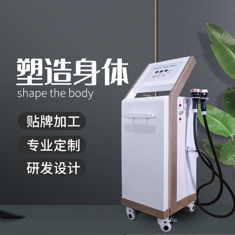 萊美科技減肥塑形儀器射頻溶脂美體儀雙人腹包瘦身儀