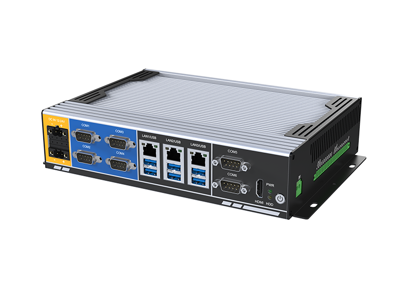 多網(wǎng)口多串口工控機(jī)ebox-3250配置英特尓桌面處理器體積小高性能