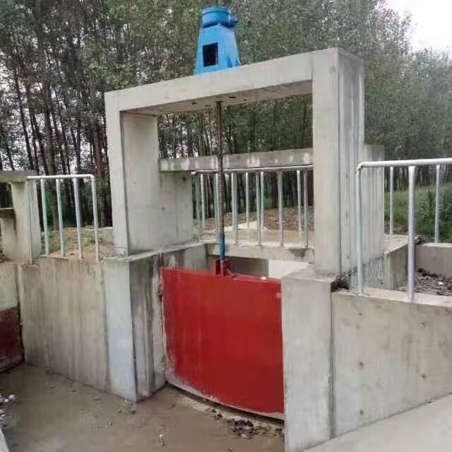 鑄鐵圓閘門廠家一體式鑄鐵渠道雙向止水平板閘門水利機(jī)械專業(yè)廠家