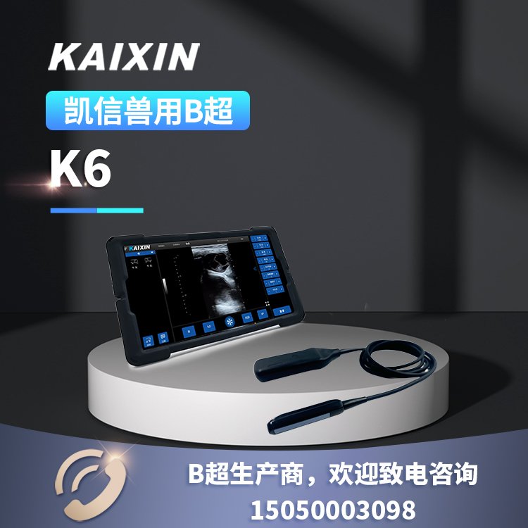 凱信K6牛用B超測孕儀大動物小型B超機馬場用平板B超儀