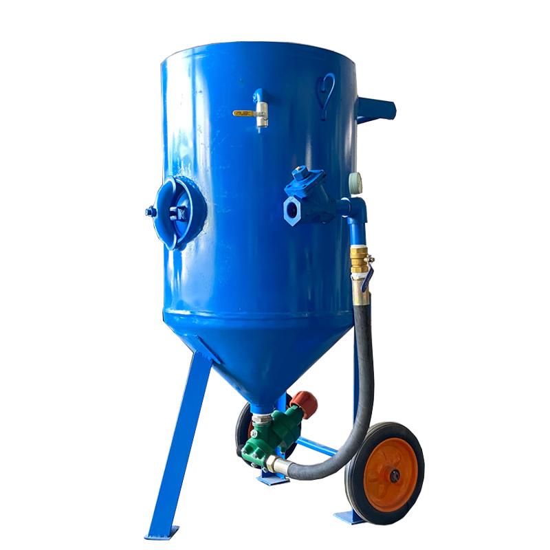 移動(dòng)噴砂機(jī)除銹噴砂設(shè)備戶(hù)外噴砂罐貨車(chē)尾板清潔翻新開(kāi)放式打砂機(jī)