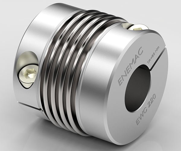 德國ENEMAC波紋管聯(lián)軸器，轉(zhuǎn)速~95000rpm,耐溫：-40℃~ 350℃