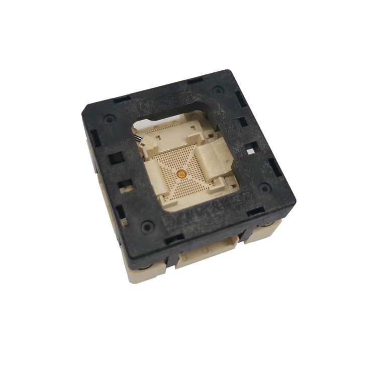 QFN88-0.35下壓老化座支持V831AICameraSoC芯片8x8mm老化測試