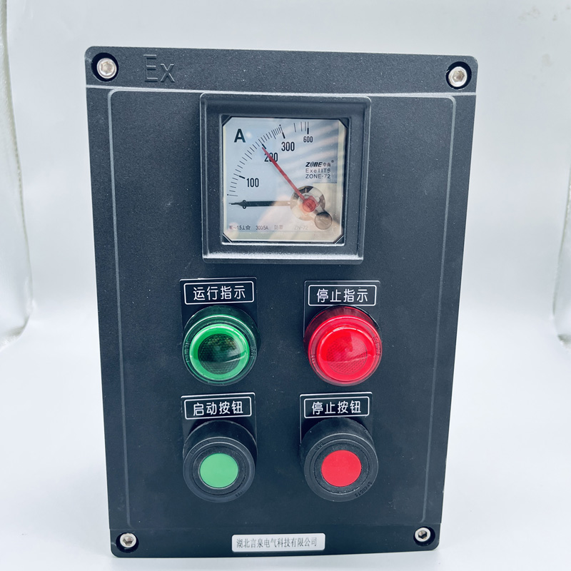 BZC8050-S-A2D2B1G防爆操作柱遠程控制按鈕箱掛壁式儀表開關(guān)箱EX