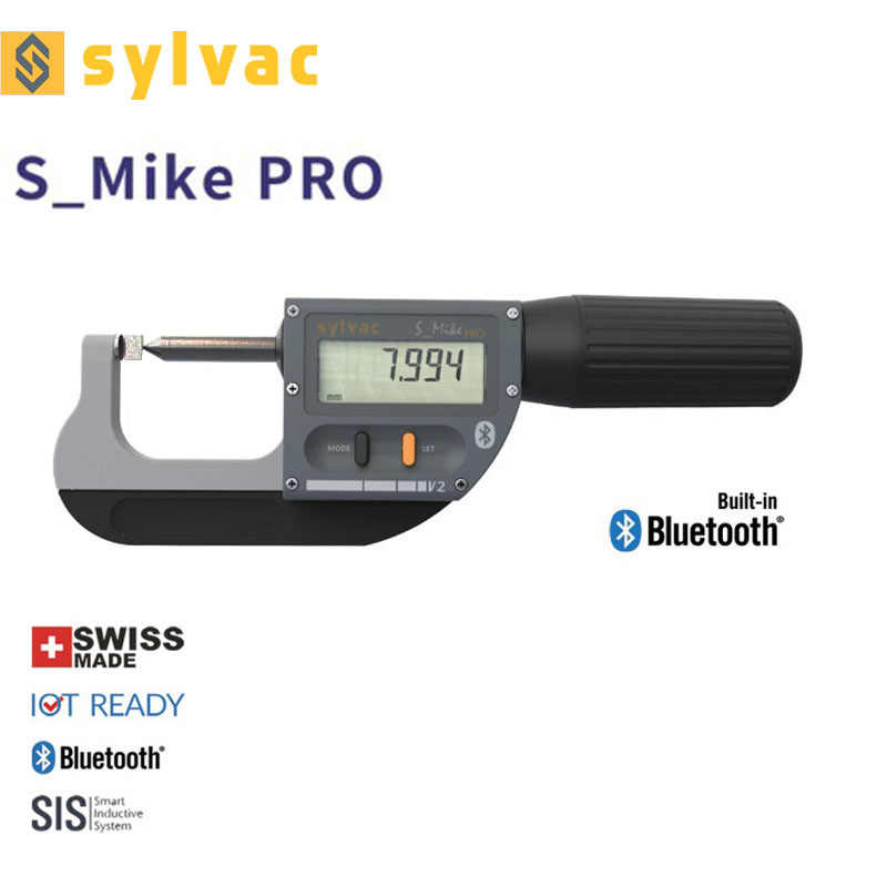 瑞士sylvac電子分厘卡S_MikePROCONE藍牙數(shù)顯千分尺