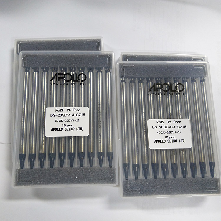 日本原裝正品烙鐵頭APOLLO阿波羅DS-20GAV14-EZ15DCS-20BCV1原廠(chǎng)