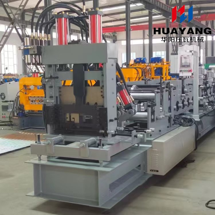 華陽全自動C型鋼機(jī)自動換型壓瓦機(jī)無極剪切成型機(jī)設(shè)備
