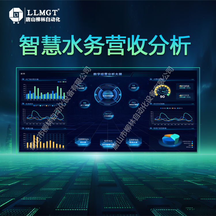LL農(nóng)村水廠(chǎng)智慧營(yíng)收管理系統(tǒng)智慧水務(wù)數(shù)據(jù)處理平臺(tái)城鄉(xiāng)供水一體化