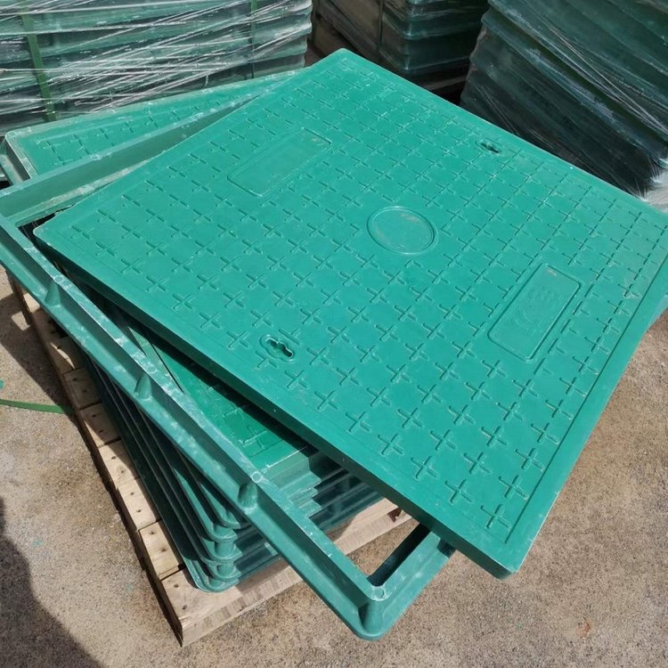 方形扣槽式井蓋復合電纜溝蓋板樹脂材料承重好工期短易安裝抗氧化