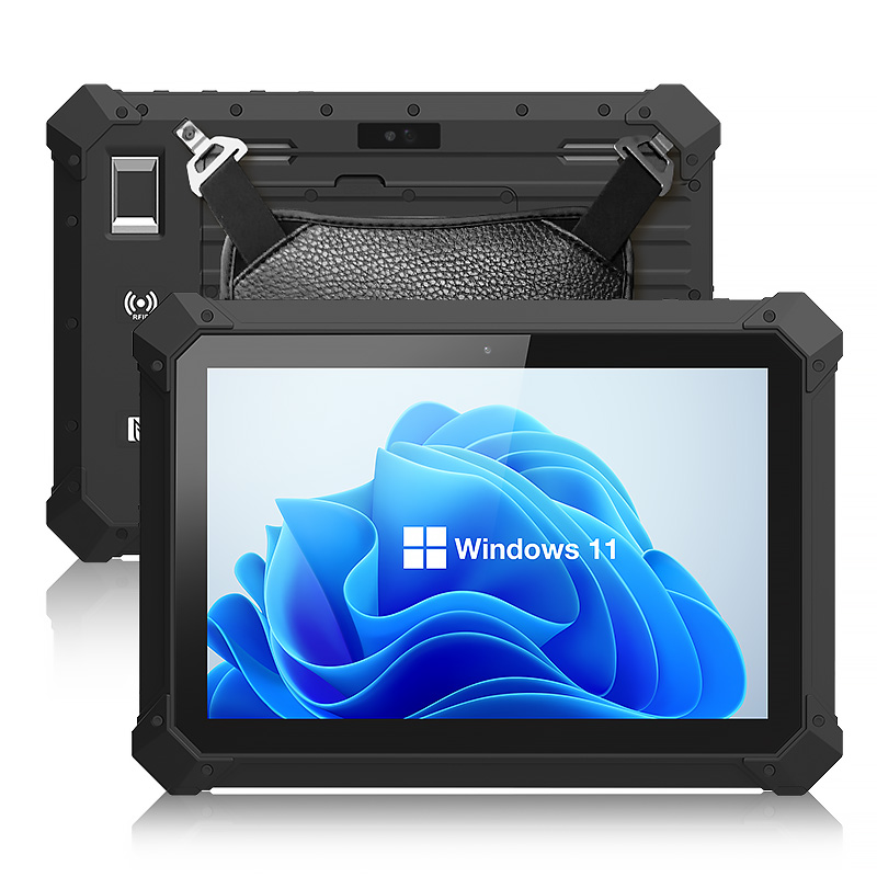 群索QS006加固10寸Windows10\/11工業(yè)平板八核8 128G二維掃碼HDMI