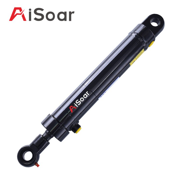 愛新液壓供應(yīng)工程車輛小微型挖機用挖斗油缸HSG63X40X230-16MPa