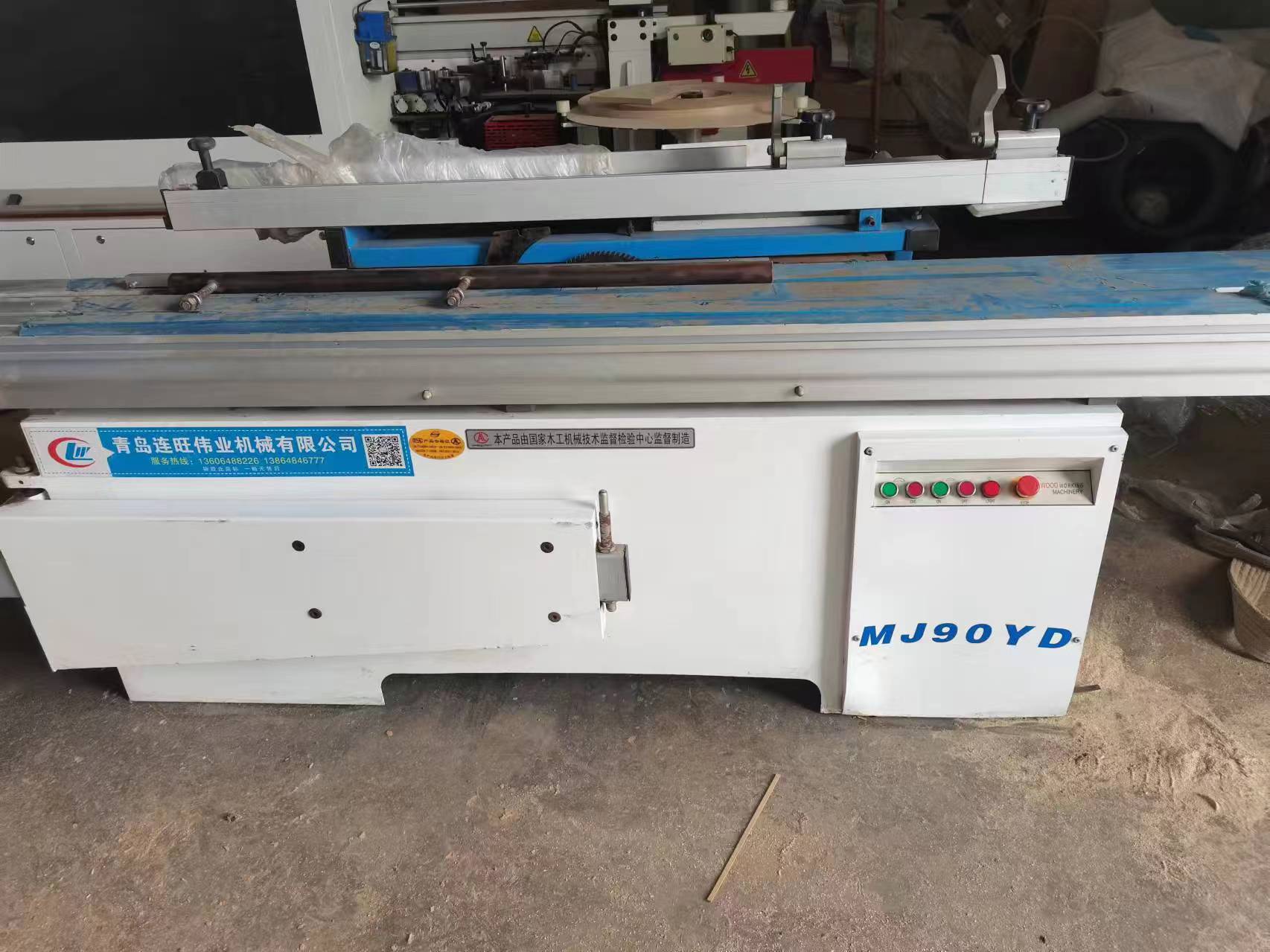一體板裁板鋸永亮機(jī)械新舊精密推臺(tái)鋸回收二手木工機(jī)械設(shè)備