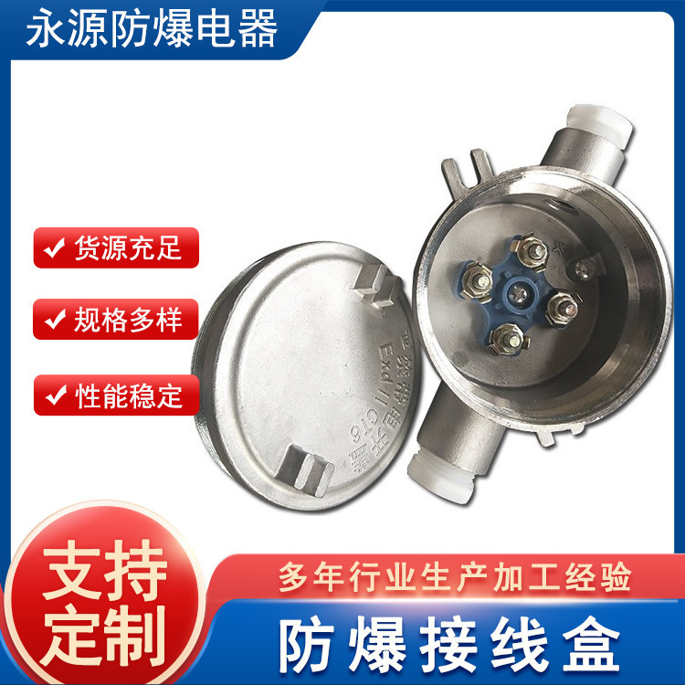 電動機(jī)隔爆型分線盒廠家耐溫加工定制永源生產(chǎn)廠家