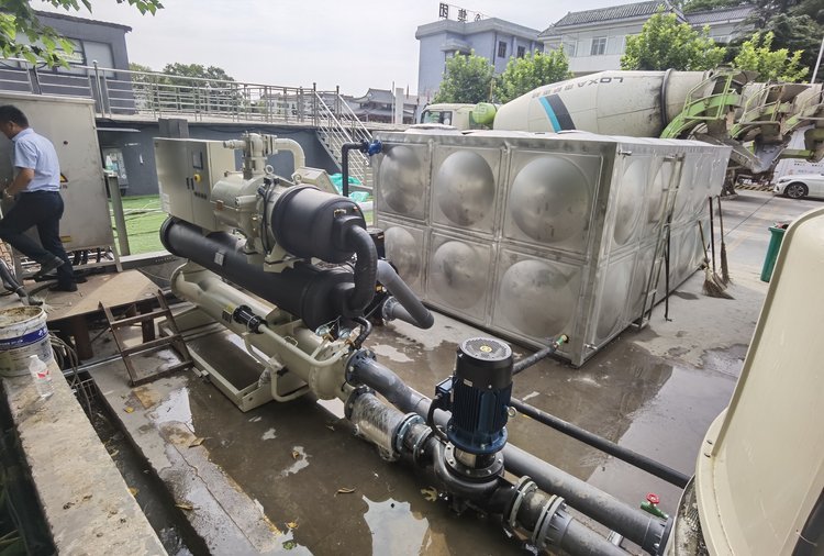 180混凝土攪合站120攪拌站水池降溫設(shè)備廠家