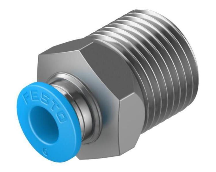德國費斯托\(zhòng)/FESTO快插\/接頭QS-3\/8-6190645適用于氣管外徑6mm