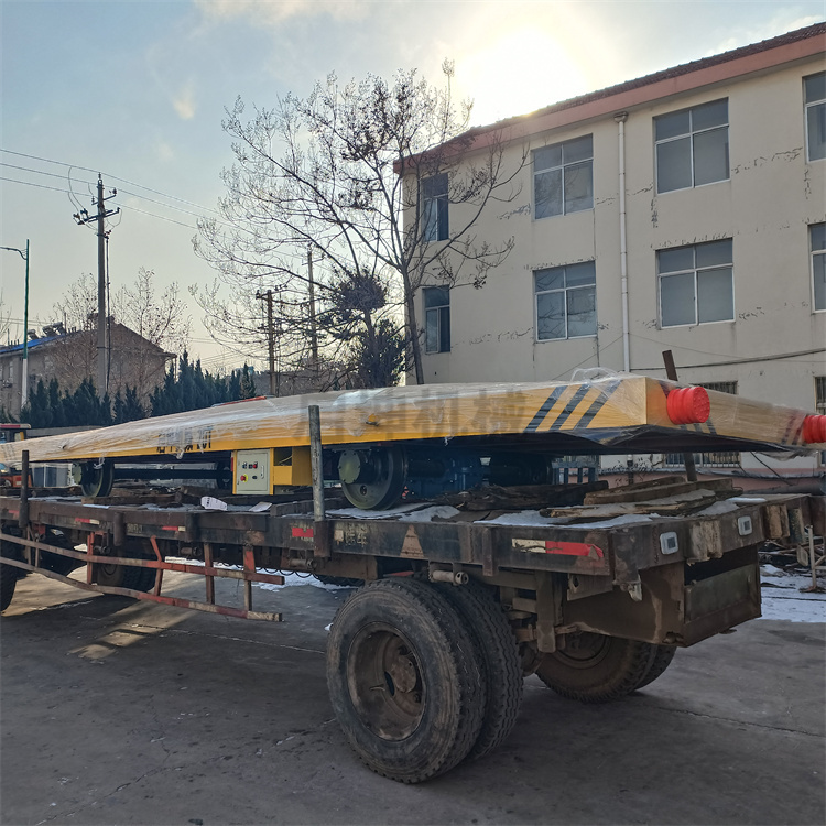 50噸電動(dòng)平車防腐耐用倉庫運(yùn)輸平板運(yùn)輸車生產(chǎn)廠家尺寸可定制