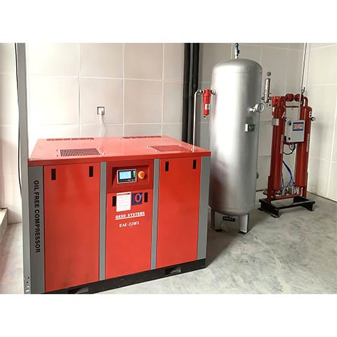 渦旋式空氣壓縮機小型氣泵電子行業(yè)3.7KW功率