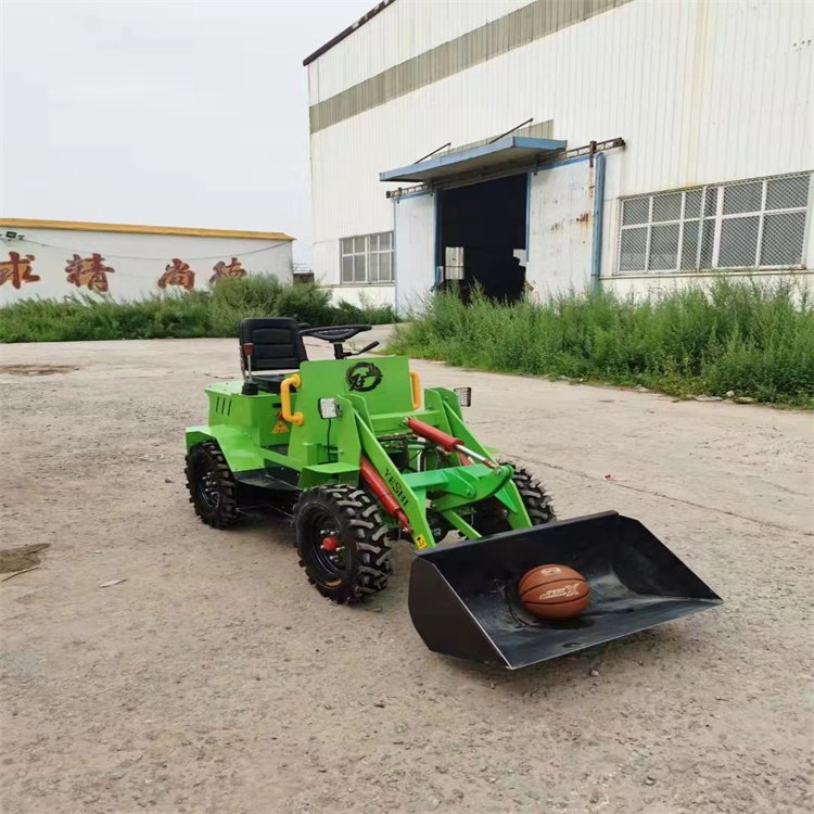 出售睿泰小型電動(dòng)鏟運(yùn)機(jī)，油電兩用小四輪裝載機(jī)翻斗車