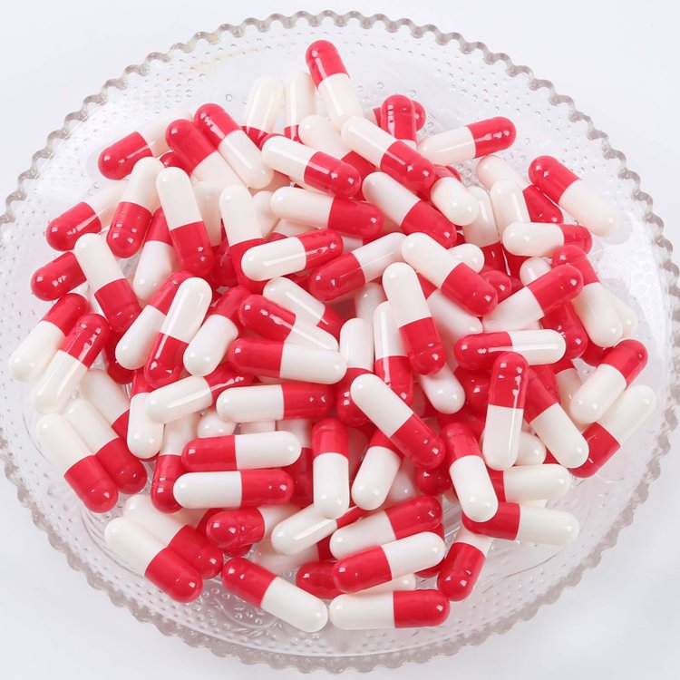 外貿(mào)跨境0號(hào)透明硬膠囊代加工提取物填充灌裝膠囊各種顏色定制