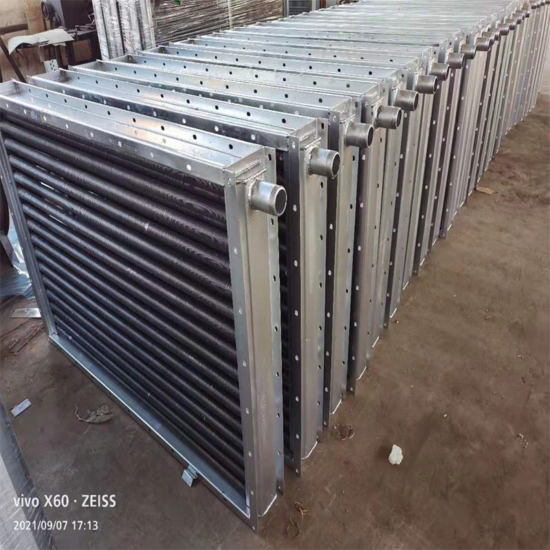 SRZ15x7D散熱器蒸汽空氣加熱器定做礦井換熱器萬冠