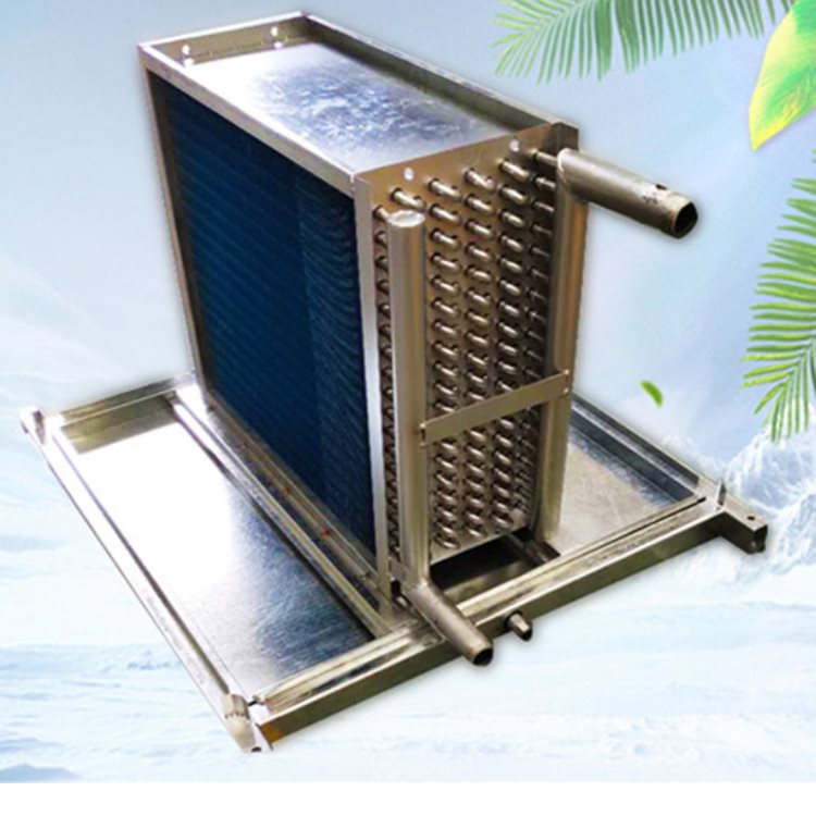 BLQ空調(diào)機(jī)組表面式冷卻器加工銅管冷凝器訂做風(fēng)柜表冷器訂制