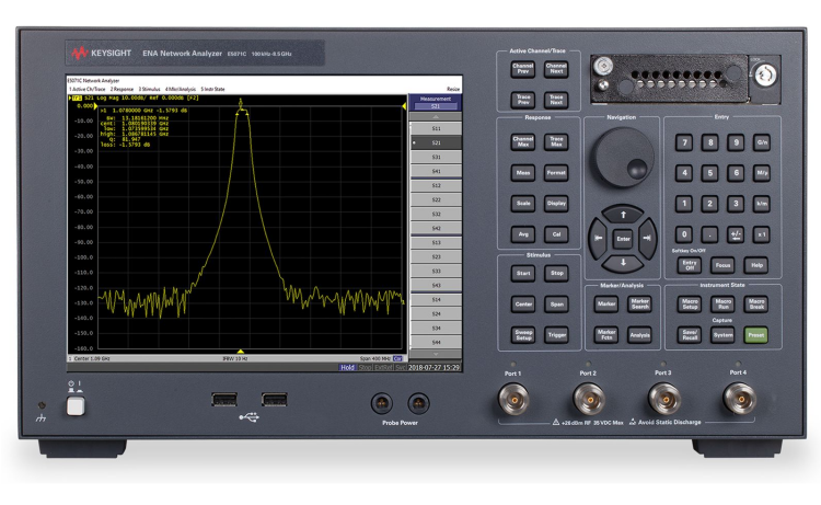 KSYSIGHT\/是德E5071C黑機100KHz-8.5GHz網(wǎng)絡(luò)分析儀